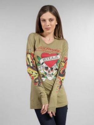 cheap Ed Hardy shirt(Women)-585